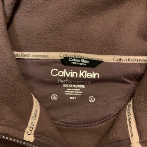Calvin Klein Performance outdoor mock neck ladies fleece, zip up jacket - Picture 4 of 10